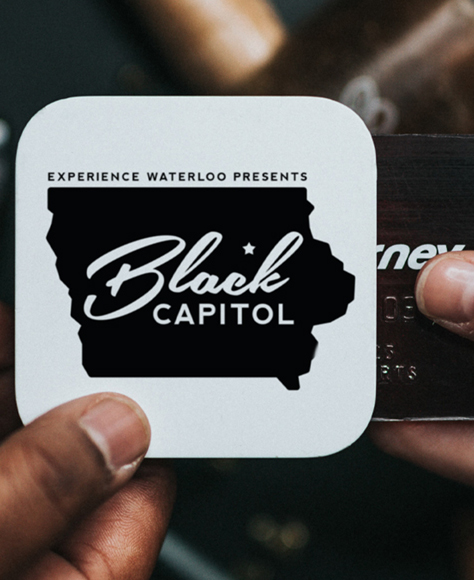 Black Capitol mobile coupon book.