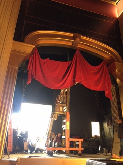 Iowa Theatre Curtain