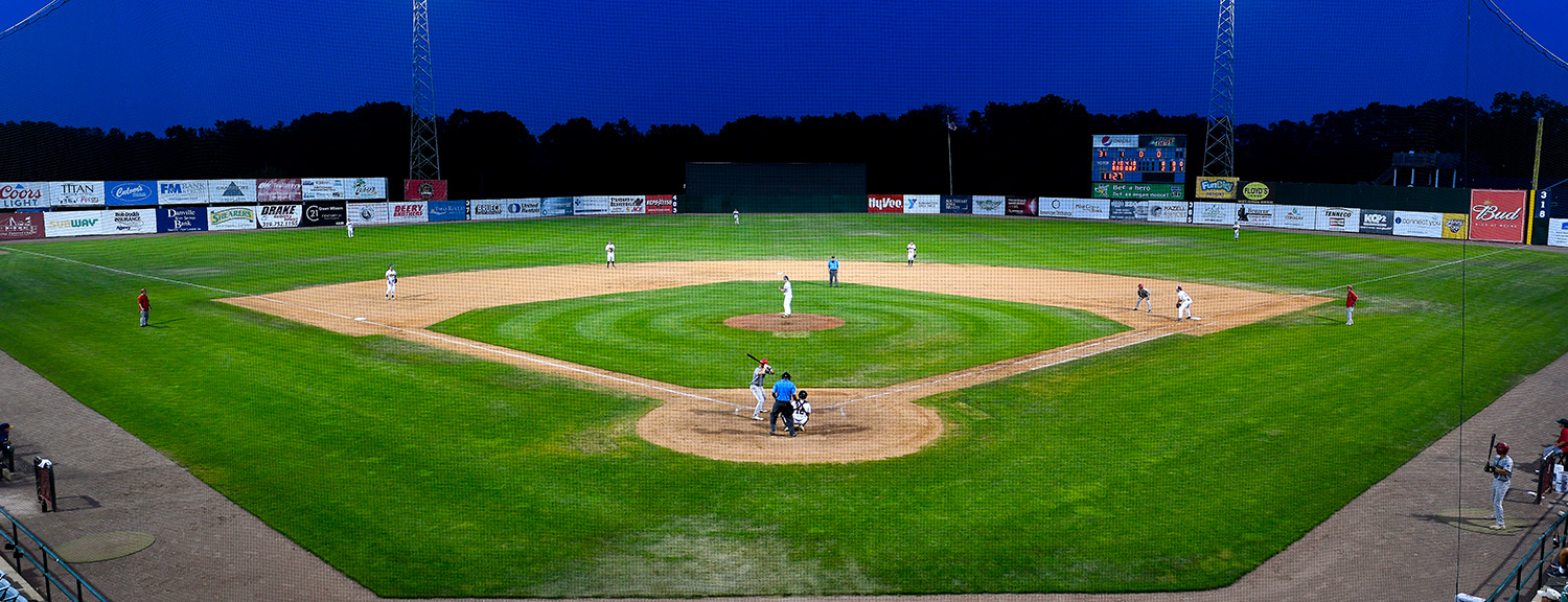 Bees baseball field in Burlington Iowa