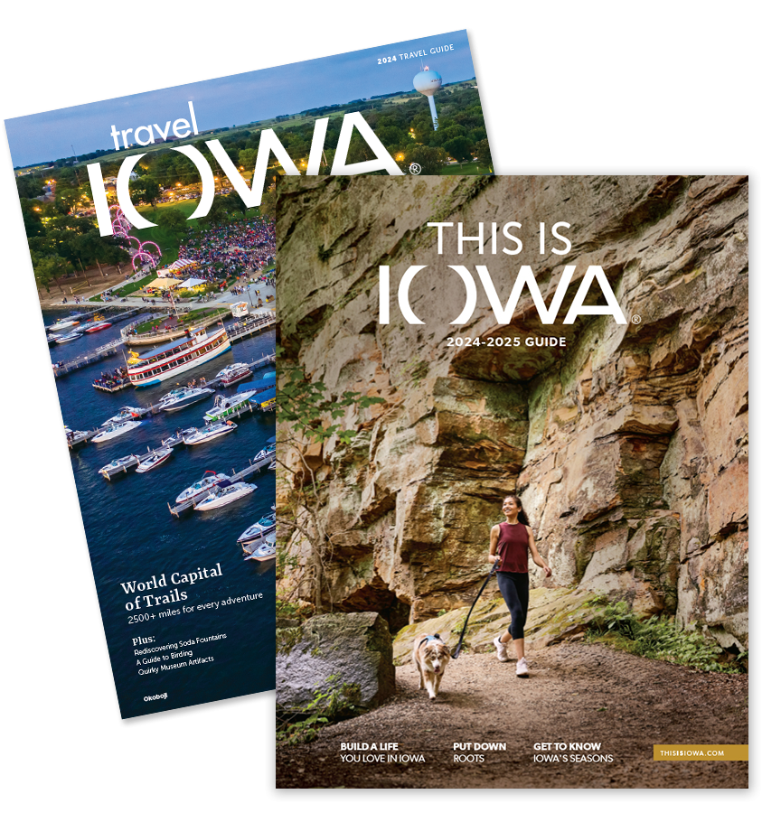 2024-2025 Iowa Travel Guide and This Is Iowa Guide covers