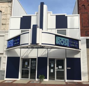 Rose Theater in Audubon, Iowa.