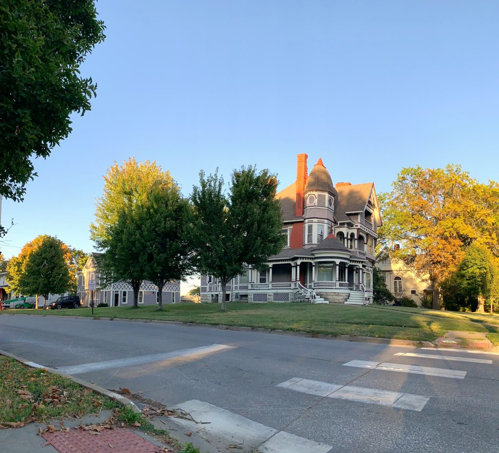 James A. Beck historic home and carriage house